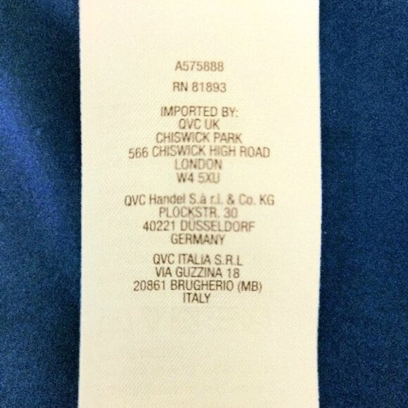 Susan Graver Size Med Navy Blue Tunic Top - Picture 4 of 6